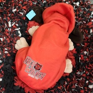 New All Star dogs red wolves  Arkansas state large